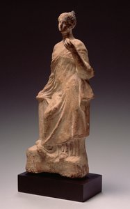 Hellenistische Beeld (terracotta) door Greek